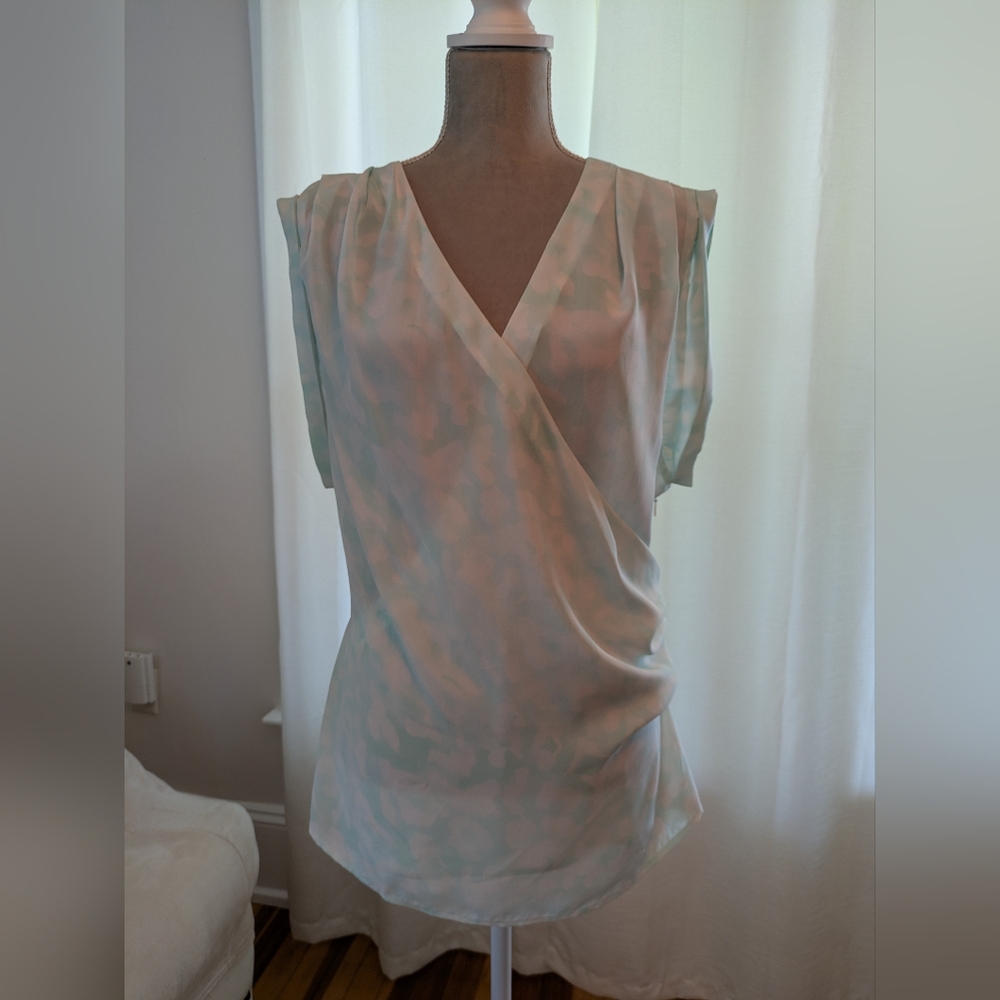 Victoria's Secret Silk Draped Blouse